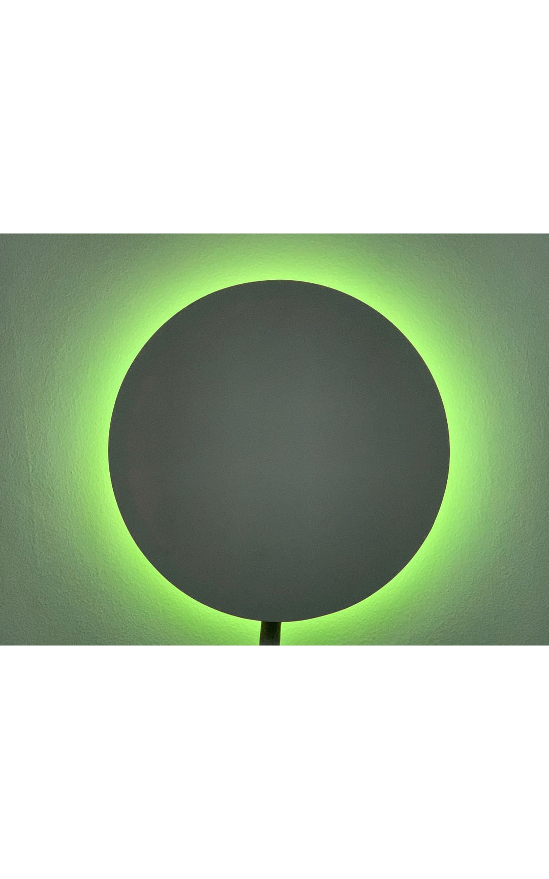 circular light sculpture