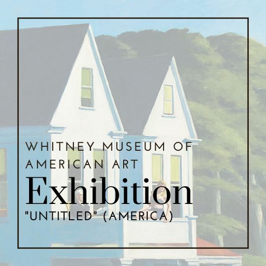 "Untitled" (America) | Whitney Museum of American Art