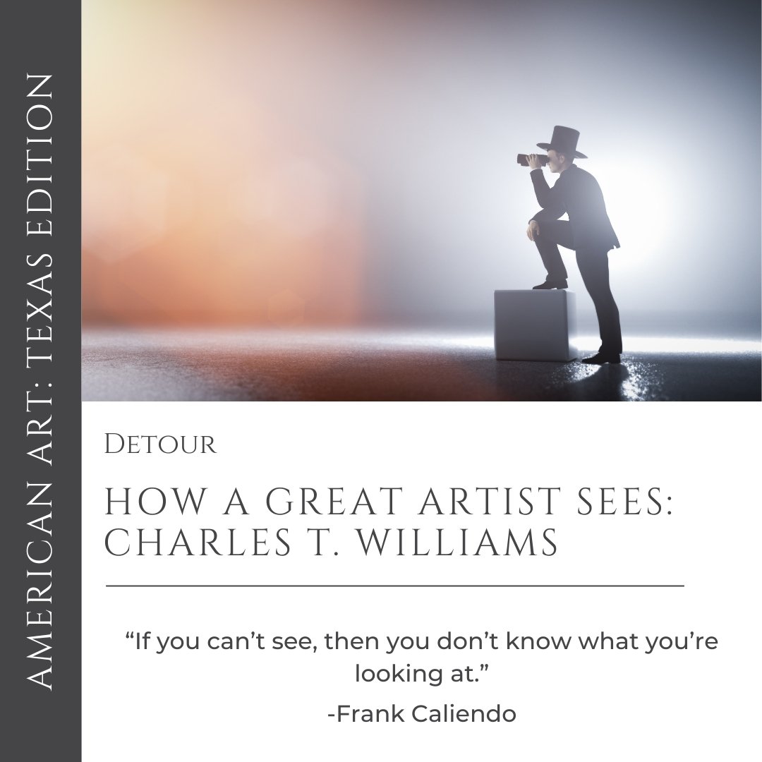 How a Great Artist Sees: Charles T. Williams - Artly International