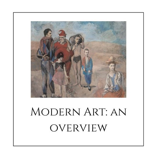 Modern Art: An Overview