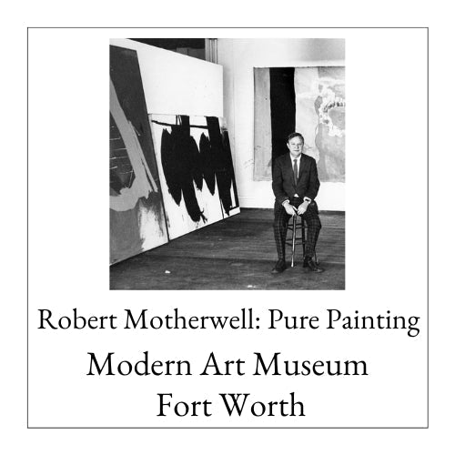 Robert Motherwell: Pure Painting