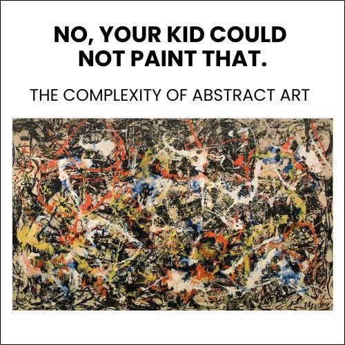 The Complexity of Abstract Art