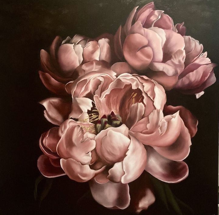 Medium Pink Peonies