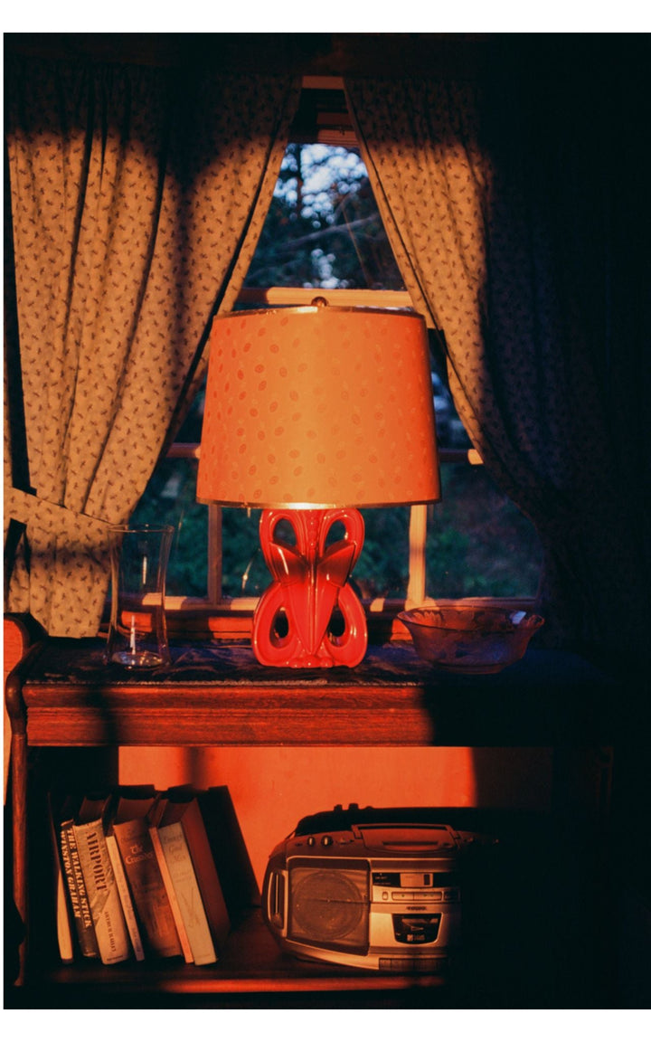 Nostalgic light on a vintage interior scene.