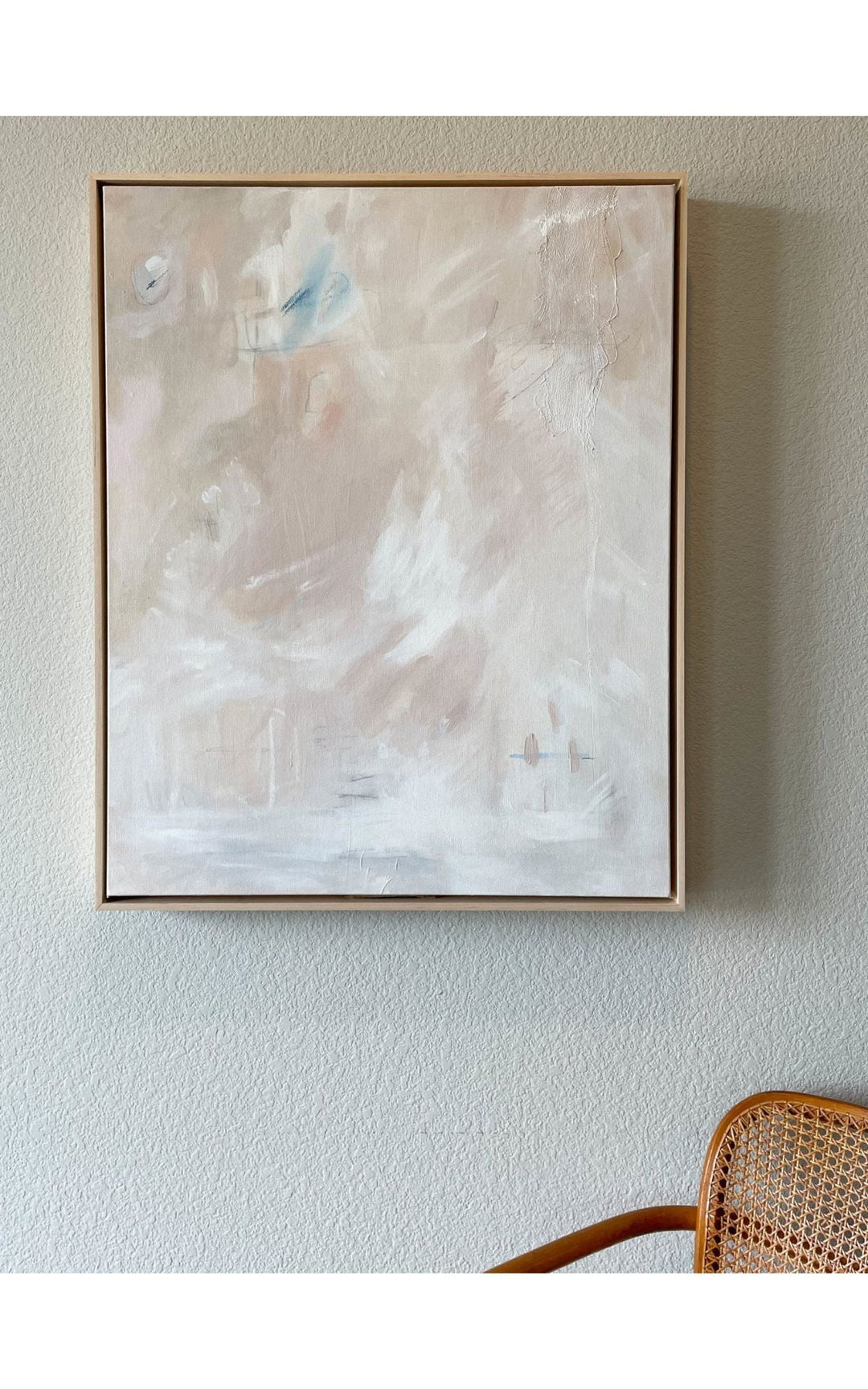 neutral tone abstract painting