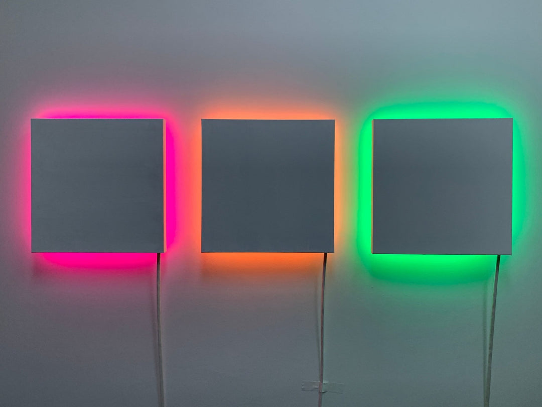 LED square sculpture